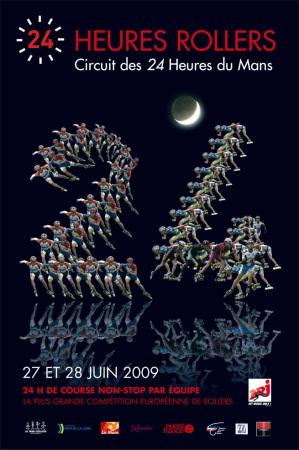 Affiche des 24 Heures du Mans 2009 Affiche des 24 Heures du Mans 2009