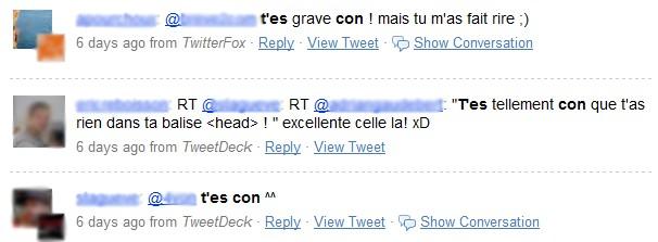 Faites vous ces 9 erreurs d’utilisation avec Twitter ? twitter t con