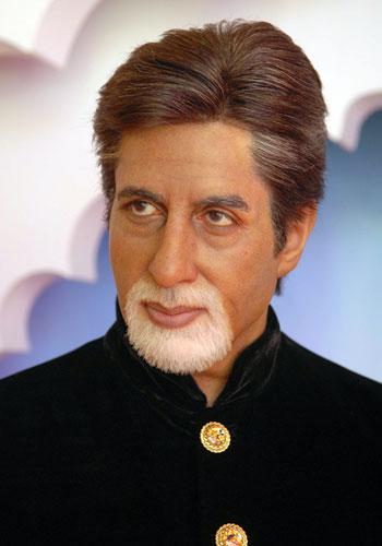 La statue de cire d'Amitabh Bachchan à New York