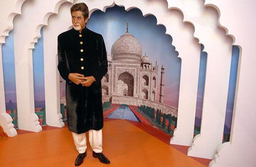 Amitabh Bachchan au musée Tussaud de New-York