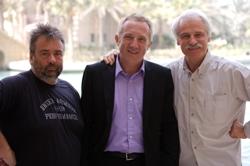 Luc Besson, François-Henri Pinault et Yann Arthus-Bertrand Luc Besson, François-Henri Pinault et Yann Arthus-Bertrand