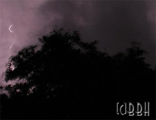 Pour une nuit avec toi... éclair orage tonnerre