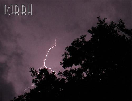 Pour une nuit avec toi... éclair orage tonnerre