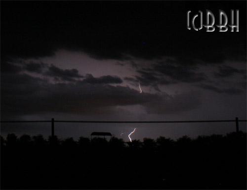 Pour une nuit avec toi... éclair orage tonnerre