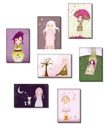 Magnets personnalisés - Promouvoir son art! magnets