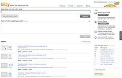 Interface Bit.ly
