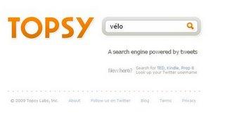 Topsy : Le top search engine pour Twitter