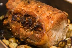 longe de porc farcie