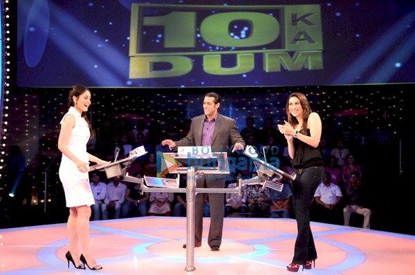 [PHOTOS] Salman, Kareena & Karisma on 10 Ka Dum 2