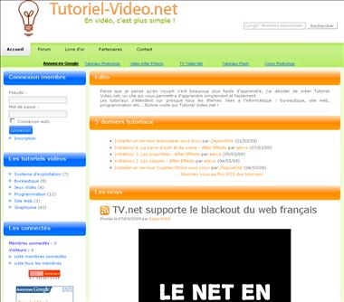 tutorielvideo, avr. 2009 Tutoriels vidéo le point