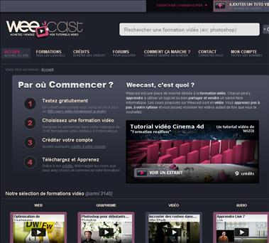 weecast, avr. 2009 Tutoriels vidéo le point
