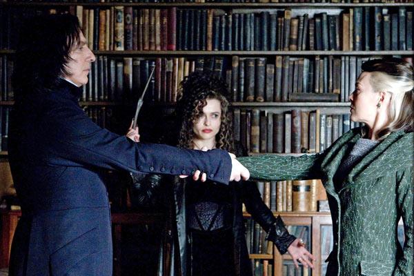 Helena Bonham Carter, Alan Rickman et Helen McCrory. Warner Bros. France