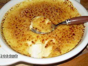 Crème brûlée aux fleurs d'acacia 006