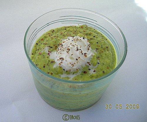 Mousse de courgettes à la ricotta Mousse de courgettes à la ricotta