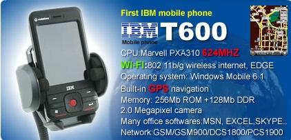 le 1er téléphone portable IBM, peut probable mais .....