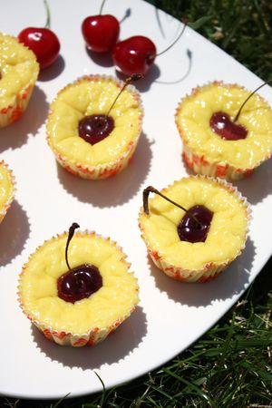 Moelleux de Ricotta, Citron-Cerises 187