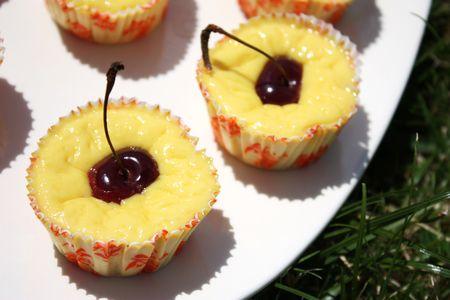 Moelleux de Ricotta, Citron-Cerises 186