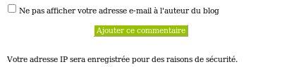 Centrer le bouton copie d'écran