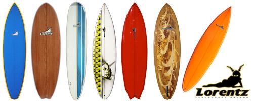 Les planches du shaper Axel LORENTZ - LORENTZ Surfboards (BIDART - 64)