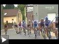 Cyclisme: Ben Hermans roule sur un chat noir au tour de Belgique