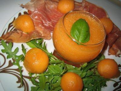Prosciutto con gelatina di melone!!!! Prosciutto con gelatina di melone!!!!