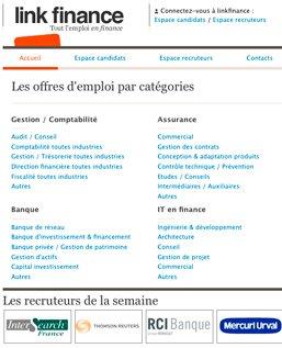 linkfinance.fr, un site d'emploi pour l'ASF