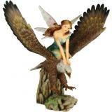 Tealbreeze Figurine fée et aigle
