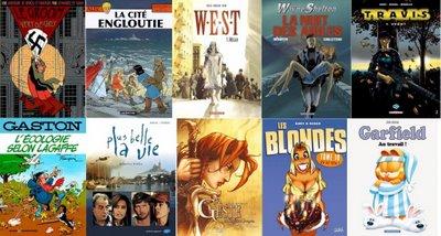 Top Ten des meilleures ventes BD hebdomadaires au 31 mai 2009
