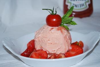 Glace au ketchup et vanille, surprenant et vraiment excellent Hebergeur d'images