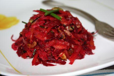 Salade croquante de betterave et carottes nouvelles 140