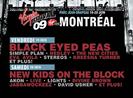 Gagnes tes billets pour le VIRGIN FESTIVAL à Mtl! Gagnes tes billets pour le VIRGIN FESTIVAL à Mtl!