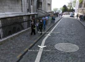 click1 Google Street View améliore ses outils de navigation