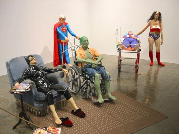 GILLES BARBIER : L'hospice ( Les super héros ont 70 ans )