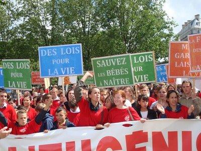 Marche pour la vie(ctoire) à Bordeaux