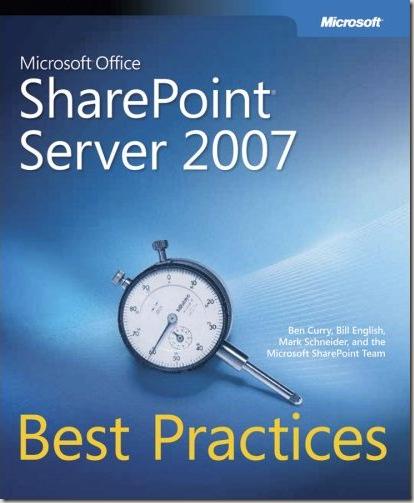 Livre : Microsoft Office SharePoint Services 2007 Best Practices
