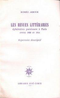 Quelques outils pour le chercheur & l'amateur : les bibliographies de petites revues Quelques outils pour le chercheur & l'amateur : les bibliographies de petites revues