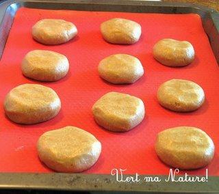 Biscuits à la Farine de Châtaigne aromatisés à la Vanille Biscuits à la Farine de Châtaigne aromatisés à la Vanille