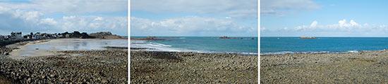 La plage de Primel-Trégastel à Plougasnou La plage de Primel-Trégastel à Plougasnou