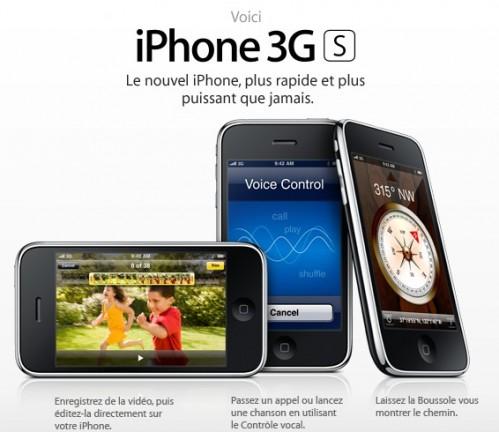 iphone 3gs 499x432 LiPhone 3GS lancé le 19 juin en France !