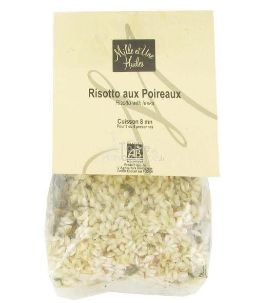 Risotto aux poireaux, Mille et Une Huiles Risotto aux poireaux, Mille et Une Huiles