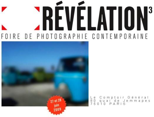 Révélation 3 - Foire de photographie contemporaine