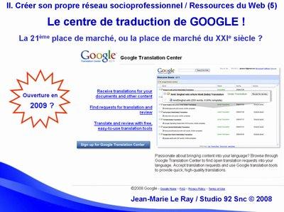 Google : Centre Universel de Traduction Google : Centre Universel de Traduction