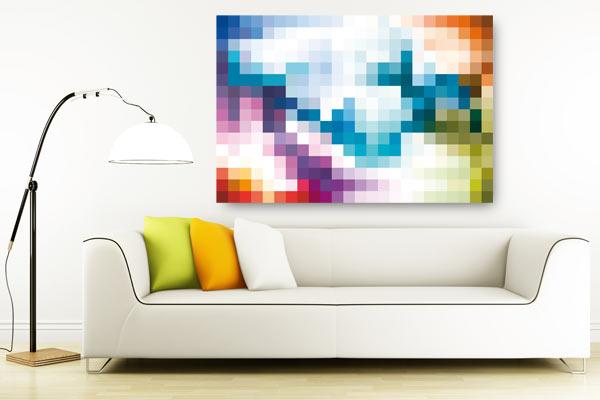  Tableau déco design Color Pixel by Jonathan Berne