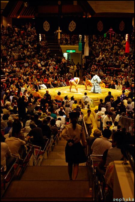 JAPON part.IX: Sumo à Ryogoku-Kokugikan.