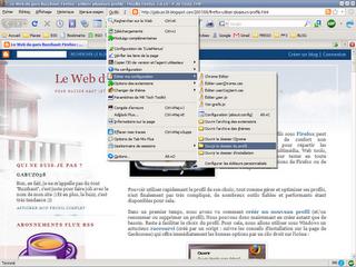 Firefox : comment aller dans le profil Trouver le profil de Firefox via le menu Outils