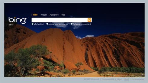 Le moteur de recherche Bing.com est disponible Le moteur de recherche Bing.com est disponible