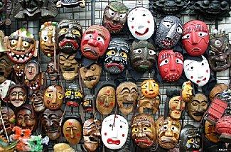 Les masques traditionnels de Corée
