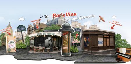 Découvrir Paris et Boris Vian dans des années 50 revisitées