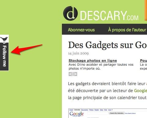 twitter-badge twitter badge Un badge pour promouvoir votre compte Twitter