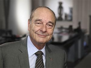 Jacques Chirac à visage découvert sur France 5